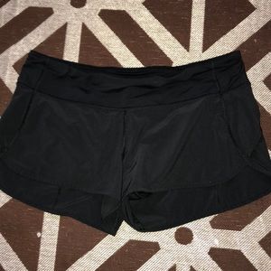 Lululemon Speed short 2.5” Black